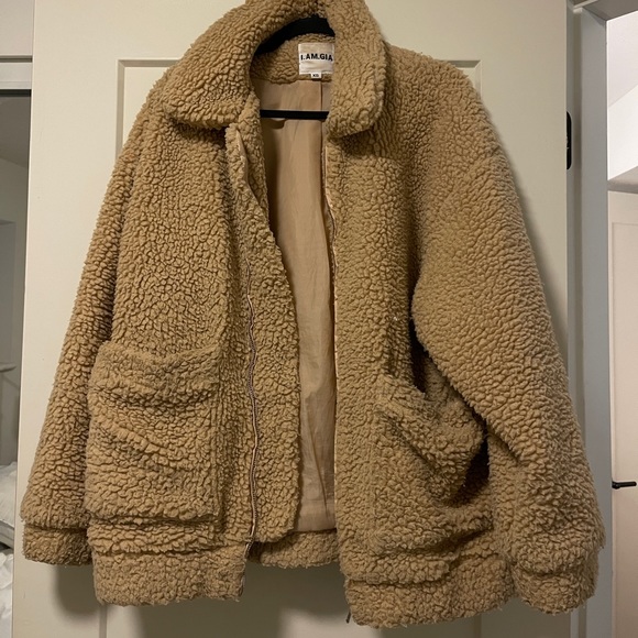 I am gia Sherpa jacket - Picture 1 of 1